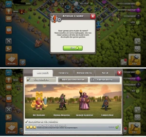 Cv13 Semi Full Th13 + Royale 26 Cartas Full Xp14 Troca Nick - Clash of Clans