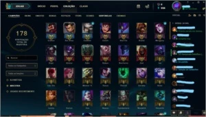 CONTA LOL OURO 3 MMR ALTO. - League of Legends