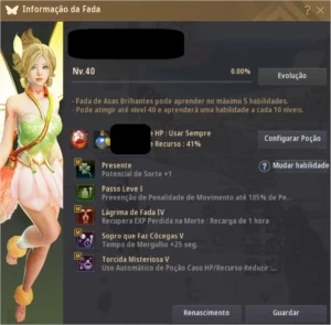 Conta BDO SA 296 PA POT INFINITA - Black Desert