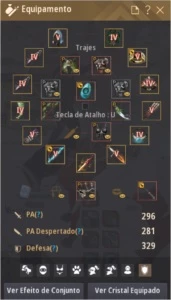 Conta BDO SA 296 PA POT INFINITA - Black Desert
