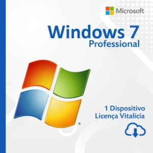 Licença Windows 7 Pró (Original e Vitalícia)