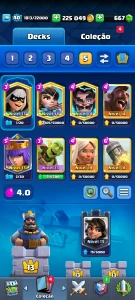 Conta clash royale