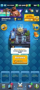 Conta clash royale