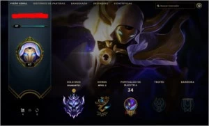 CONTA D2 GANHANDO BASTANTE PDL COM SKINS BOAS - League of Legends LOL