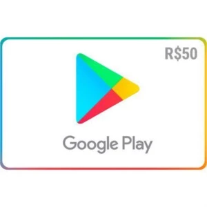 Gift Card Digital Google Play R$ 50 Recarga