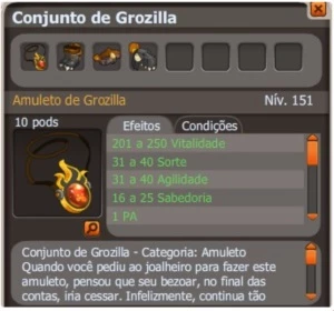 set Grozilla completo full (spiritia) - Dofus