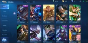 Conta mobile legends