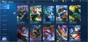 Conta mobile legends