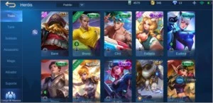Conta mobile legends