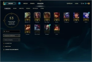 League of Legends conta Low Elo LOL