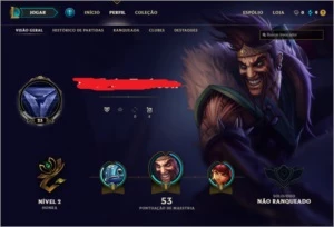 League of Legends conta Low Elo LOL