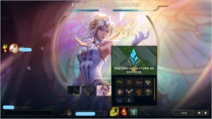 Conta League of Legends Platina 3 com Skins Lendárias LOL