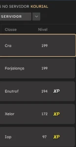✅Conta KOURIAL✅Forja 199✅Cra 199✅Enu 194✅Xelor 172✅