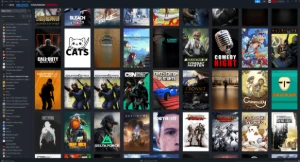 Conta steam com 115 jogos Elden ring ,God of war,forza 4 e 5