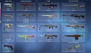Conta Valorant Varias Skins(Email Junto)