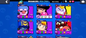 Conta brawl stars 66K, 104/104 BRAWLERS, 40+ HIPERCARGAS,40p