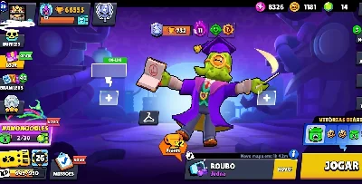 Conta brawl stars 66K, 104/104 BRAWLERS, 40+ HIPERCARGAS,40p