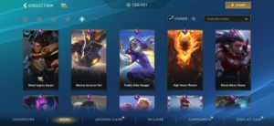 Conta Wild Rift Challenger | 123 Skins | Nível 211| High Elo - League of Legends: Wild Rift LOL WR