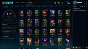 CONTA LOL UNRAKED LVL 43 - League of Legends