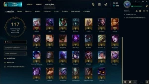 CONTA LOL UNRAKED LVL 43 - League of Legends