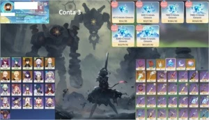 ar 52 zhong kazuha baal jean qiqi orgulho celestial - Genshin Impact