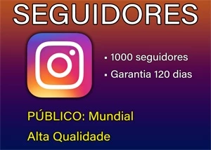 1000 Seguidores Instagram - Redes Sociais