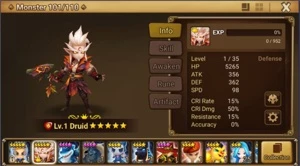 Reroll Summoners War lvl10 com Bellenus + Shi Hou