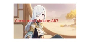 Conta Reroll Senhe AR 7  + 18 Destinos entrelaçados - Genshin Impact