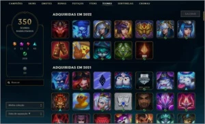Vendo conta com varias skins - League of Legends LOL