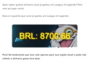 Vendo conta com varias skins - League of Legends LOL