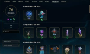 Vendo conta com varias skins - League of Legends LOL