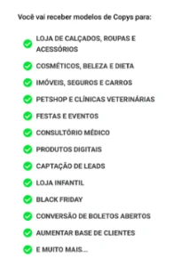 ✅ Modelos de Copy Para  [conteúdo removido] s - Others