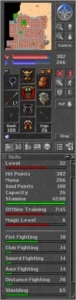 Conta Tibia-RP lvl 57 skills 98-88 e mais 9 char c/ h skills