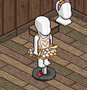 Vestido de bailarina habbo