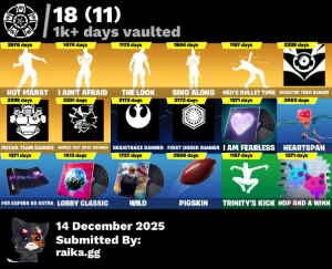 Conta fortnite antiga de 2018