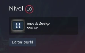 Vendo conta steam com 11 anos de conta