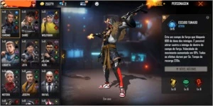 CONTA FF GEMADONA COM ANGELICAL - Free Fire