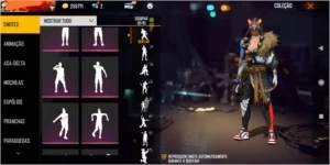 CONTA FF GEMADONA COM ANGELICAL - Free Fire