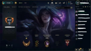 Conta De Lol Gold 1 - League of Legends