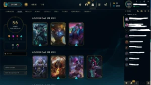 Conta De Lol Gold 1 - League of Legends