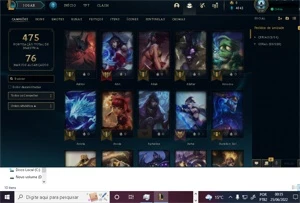 Conta LVL 209,, Skins 149,, Champs 144 - League of Legends: Wild Rift LOL WR