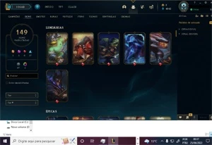 Conta LVL 209,, Skins 149,, Champs 144 - League of Legends: Wild Rift LOL WR