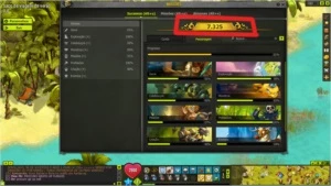 CONTA TOP DOFUS SERVER CROCABULIA (cra + itens + transf)