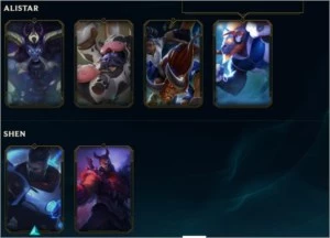 *Conta Main suporte com 95 skins level 315 PLAT 4* - League of Legends LOL