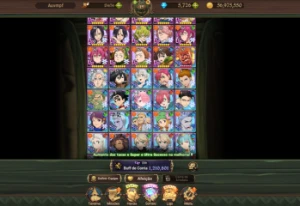 Seven Deadly Sins: Grand Cross- 5700 diamantes+Escanor Light