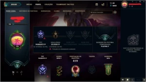 Conta LOL SoloQ G2/TFT G3 - c/ 173 skins c/ e-mail valido - League of Legends
