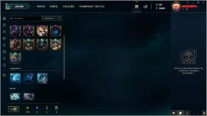 Conta LOL SoloQ G2/TFT G3 - c/ 173 skins c/ e-mail valido - League of Legends