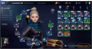 SA12 ARQUEIRA LVL 61 PRONTA ENTREGA - MIR4