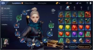 SA12 ARQUEIRA LVL 61 PRONTA ENTREGA - MIR4