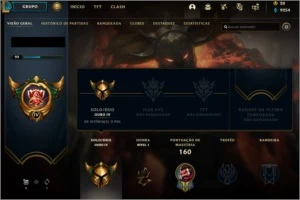 Conta lol GOLD (mmr g2) - League of Legends